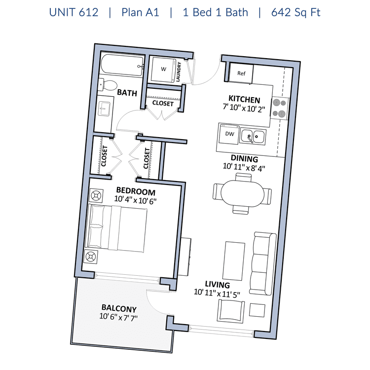 Unit-612-Plan Lakeside West