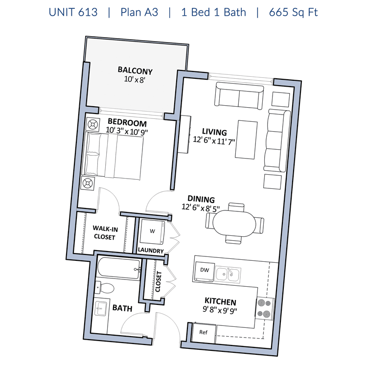 Unit-613-Plan Lakeside West