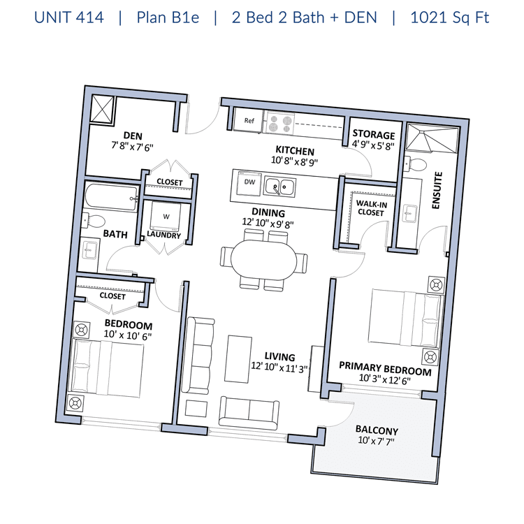 Unit 414 plan