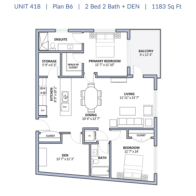 Unit 418 plan